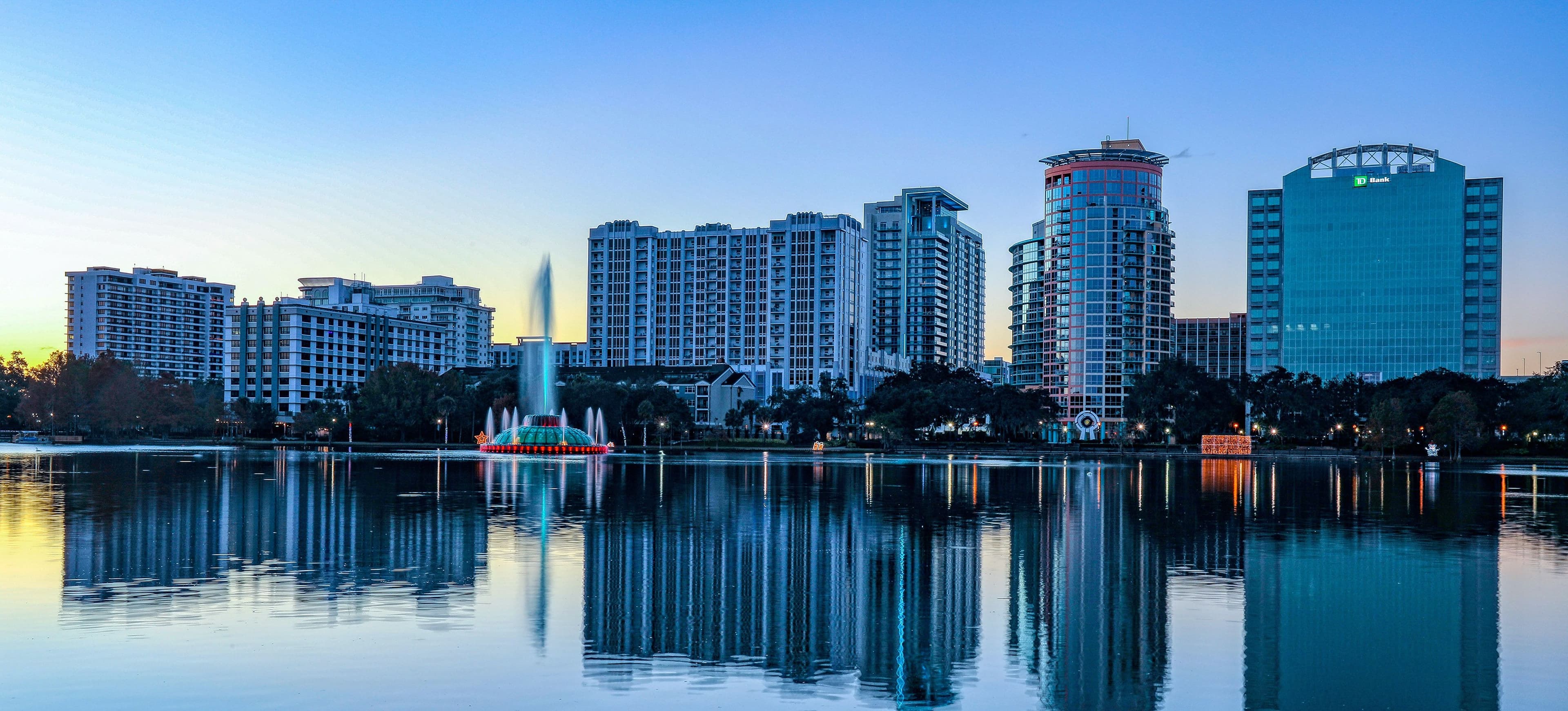 Orlando by the lake