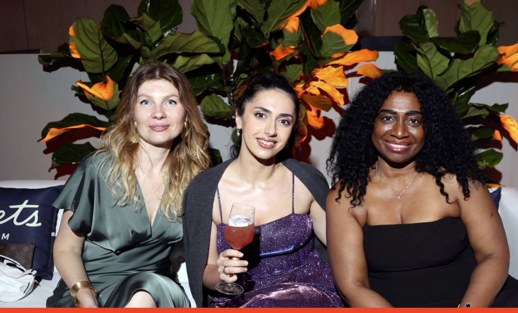 Jets.com Accounting team members at the Jets.com Rebrand Party, 2025