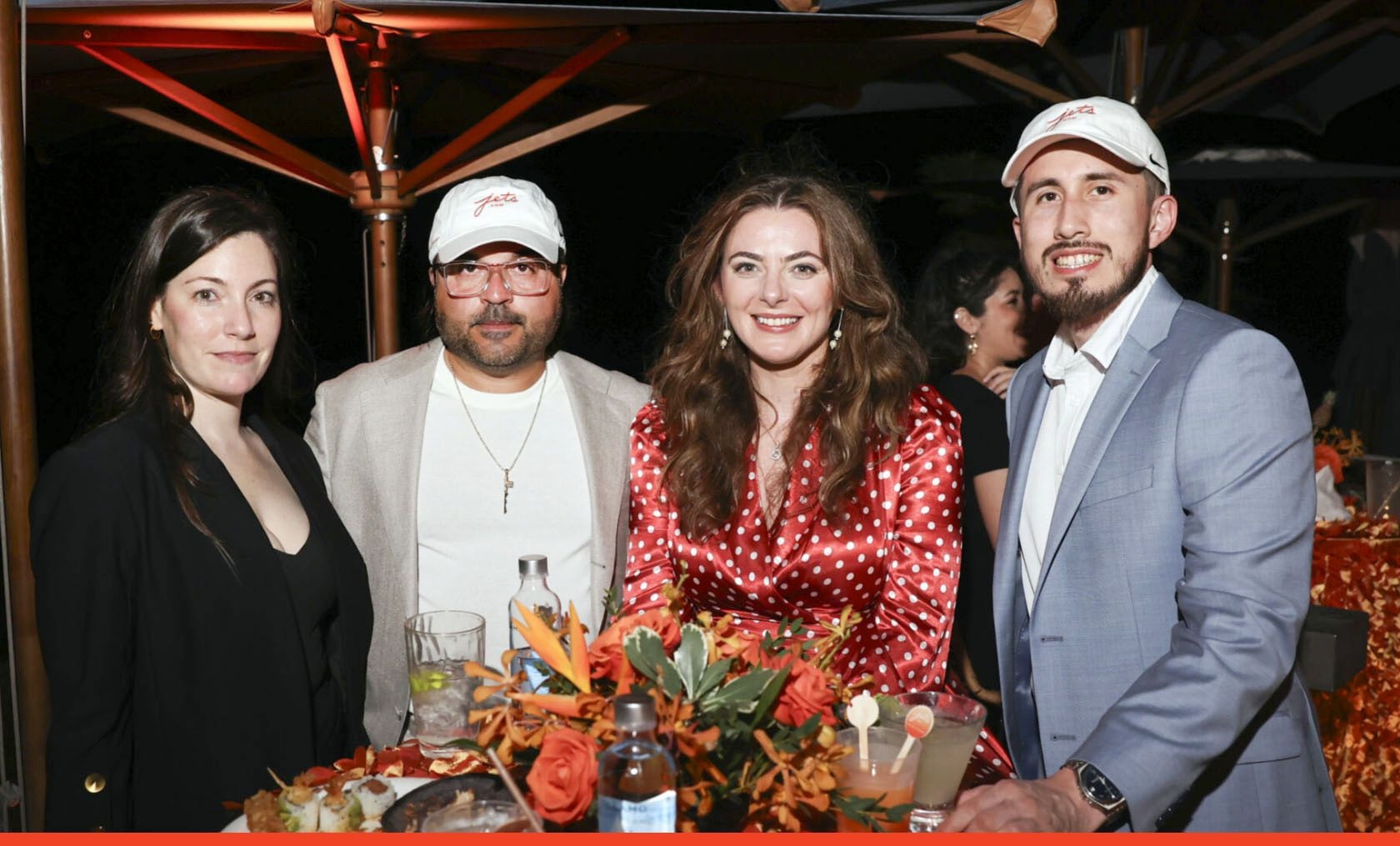 Jets.com Accounting team at the Jets.com Rebrand Party, 2025