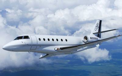 Gulfstream 200, IAI Galaxy exterior, Gulstream 200 in flight