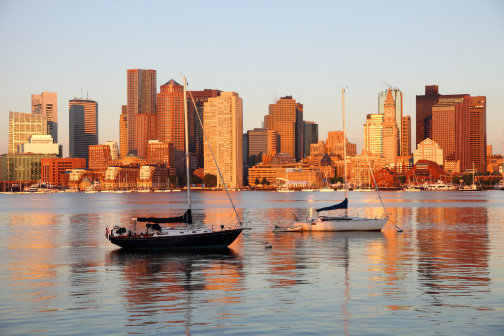 view of downtown Boston, Massachusetts